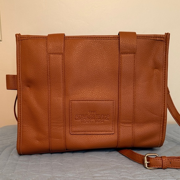 Brown Leather Tote Bag - Picture 6 of 7